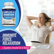 Complexe magnésium NUBAA sans gluten sans lactose sans soja